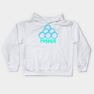 Funny Pisces Zodiac Sign lovers. Kids Hoodie